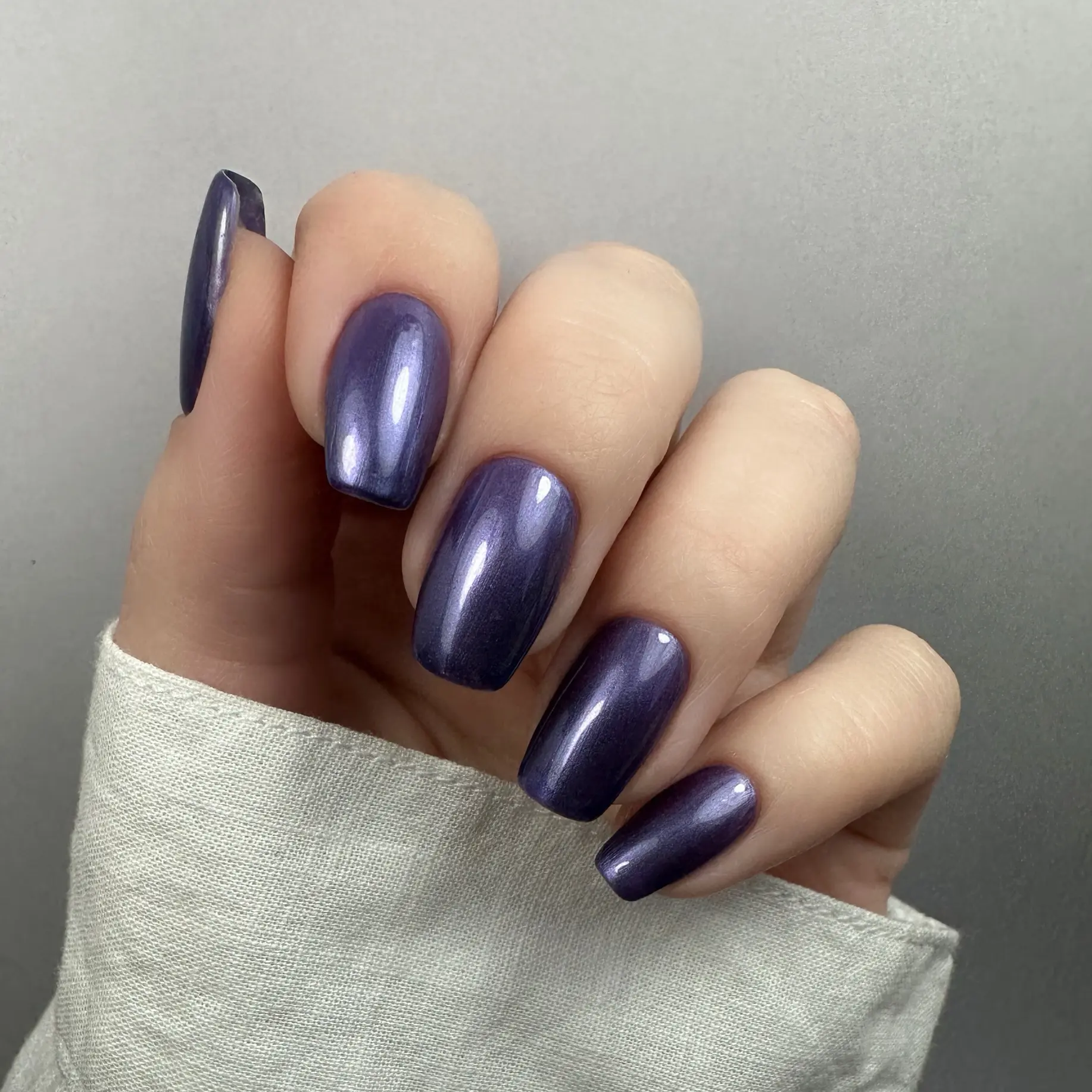 Lavender Nights Nail Polish Detail