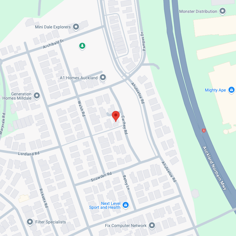 Map to Mint Skin & Body Therapy at 10 Carthey Rd, Milldale, Auckland