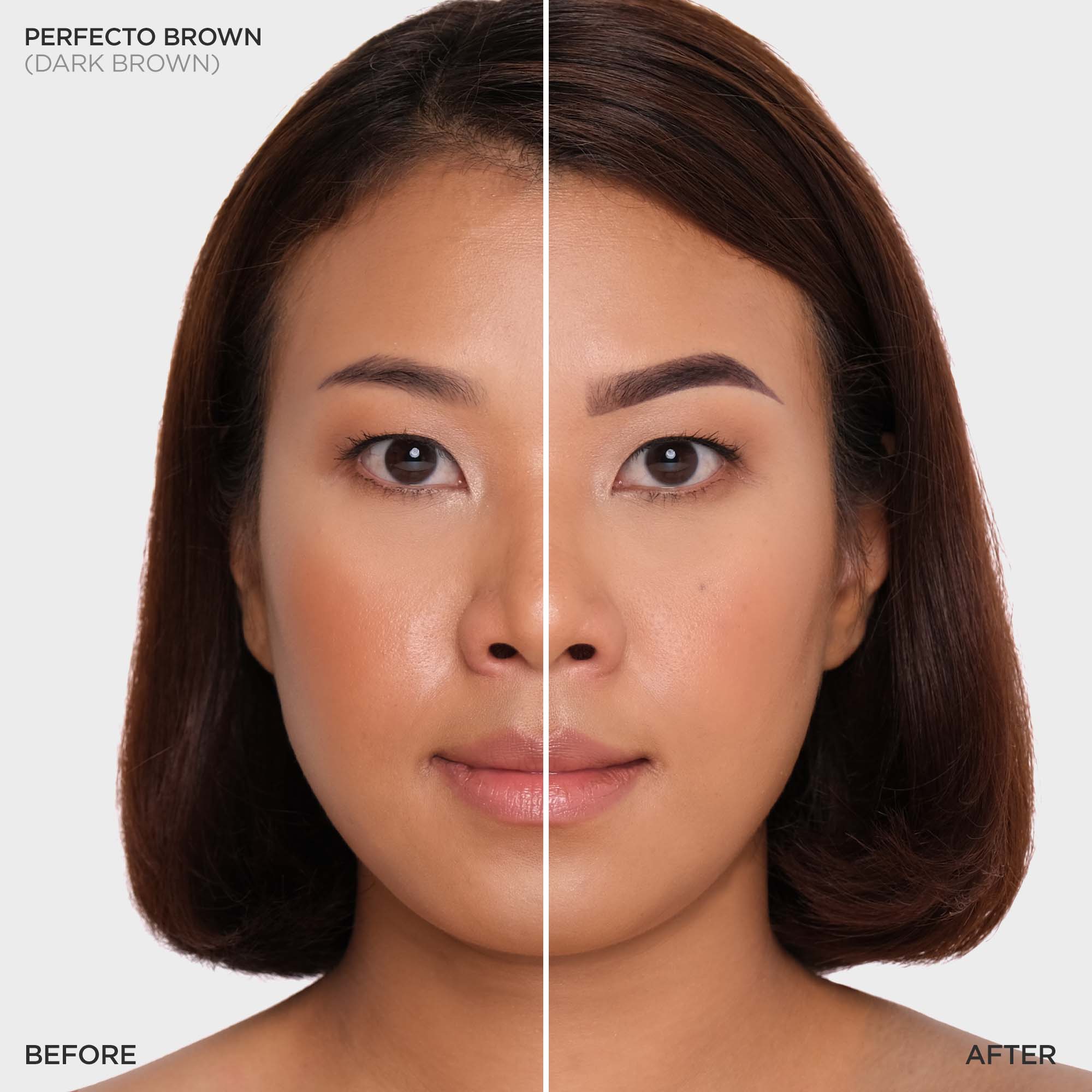 Brow Code Tinting Results - Perfecto Brown Dark Brown